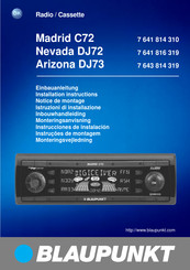 Blaupunkt Arizona DJ73 Instrucciones De Instalación