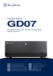 SilverStone SST-GD07B-C Manual De Instrucciones