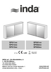 inda SP012 Serie Manual Del Usuario
