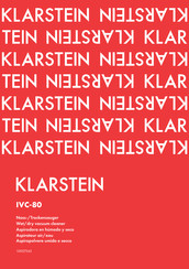Klarstein IVC-80 Manual De Instrucciones