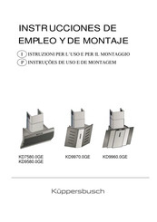 Kuppersbusch KD7580.0GE Instrucciones De Empleo Y De Montaje