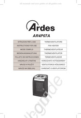 ARDES AR4P07A Folleto De Instrucciones