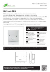 CP Electronics MWS1A-C-PRM Guia De Inicio Rapido