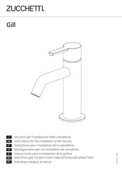 ZUCCHETTI Gill Z92224 Instrucciones Para La Instalación