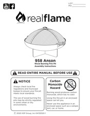 RealFlame 958 Anson Instrucciones De Montaje