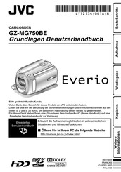 JVC Everio GZ-MG750BE Guia Basica Del Usuario