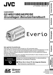 JVC Everio GZ-MS215BE Guia Basica Del Usuario