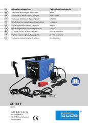 Gude GE 185 F Manual De Instrucciones