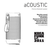 KREAFUNK aCOUSTIC Manual De Instrucciones