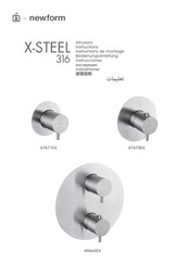 newform X-STEEL 316 69663EX Manual De Instrucciones