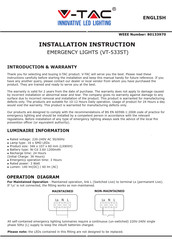 V-TAC VT-533ST Manual De Instrucciones