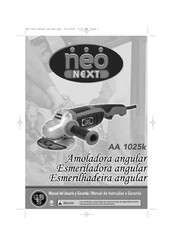 Neo Next AA 1025k Manual Del Usuario Y Garantía