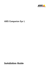 Axis Companion Eye L Guia De Instalacion