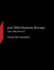 Lenovo EMC px4-300d Guia Del Usuario