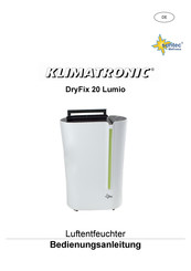 Klimatronic DryFix 20 Lumio Instrucciones De Uso