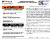 Horizon Global 41953 Instrucciones De Instalación