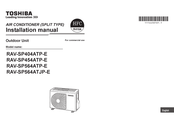 Toshiba RAV-SP404ATP-E Precauciones De Seguridad