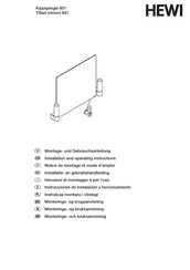 Hewi 801 Serie Instrucciones De Instalación Y Funcionamiento