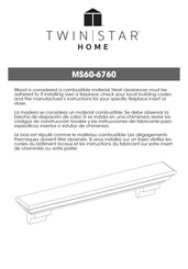 Twin Star Home MS60-6760 Manual De Instrucciones