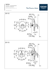 Grohe BauFlow 29 113 Manual Del Usuario