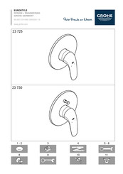 Grohe EUROSTYLE 23 730 Manual De Instrucciones