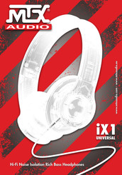 MTX Audio iX1 Manual De Instrucciones