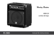 Thomann Harley Benton HBW-20 Manual De Instrucciones