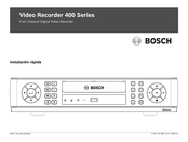 Bosch 400 Serie Instalación Rápida