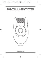 Rowenta EP4211 Manual Del Usuario