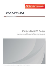 Pantum BM5100ADW Guía De Usuario