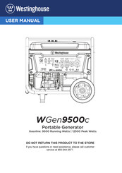 Westinghouse WGen9500c Manual De Usuario