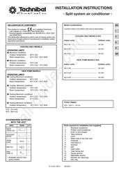 Technibel MCA 45C Manual Del Usuario