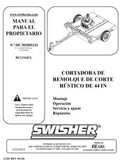 Swisher RC11544CL Manual Para El Propietario