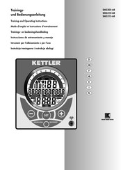 Kettler SM3315-68 Instrucciones De Entrenamiento Y Manejo