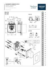 Grohe EUROSMART COSMOPOLITAN E 36 416 Manual De Instrucciones