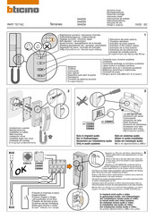 Bticino Terraneo Instrucciones De Empleo