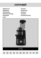 Concept LO7080 Manual De Instrucciones