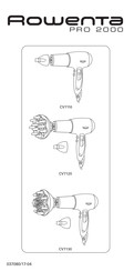 Rowenta PRO 2000 CV7110 Manual De Instrucciones
