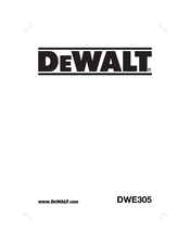 DeWalt DWE305PK-QS Traducido De Las Instrucciones Originales
