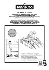 NORAUTO RAPIDBIKE 3P Instrucciones De Montaje