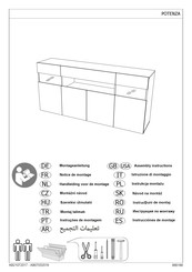 cnouch POTENZA Instrucciones De Montaje