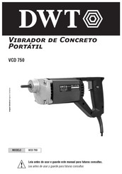 DWT VCD 750 Manual Del Usuario