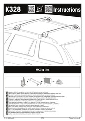 Yakima K328 Instrucciones De Montaje