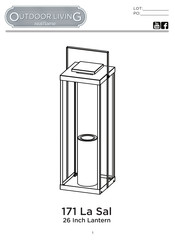 Real Flame Outdoor Living 171 La Sal Guia De Inicio Rapido