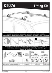 Yakima K1076 Instrucciones De Montaje