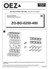 OEZ ZO-BD-0250-400 Instrucciones De Uso