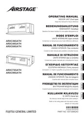 Fujitsu Airstage ARXC45GATH Manual De Funcionamiento