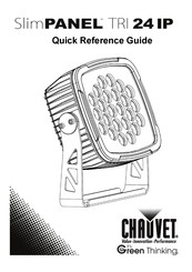 Chauvet SlimPANEL TRI 24 IP Guía De Referencia Rápida