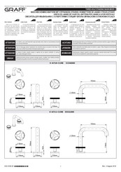 GRAFF E-6710-LM57B Instrucción De Montaje Y Servicio