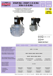 Madas XVA-6/NA Manual Del Usuario